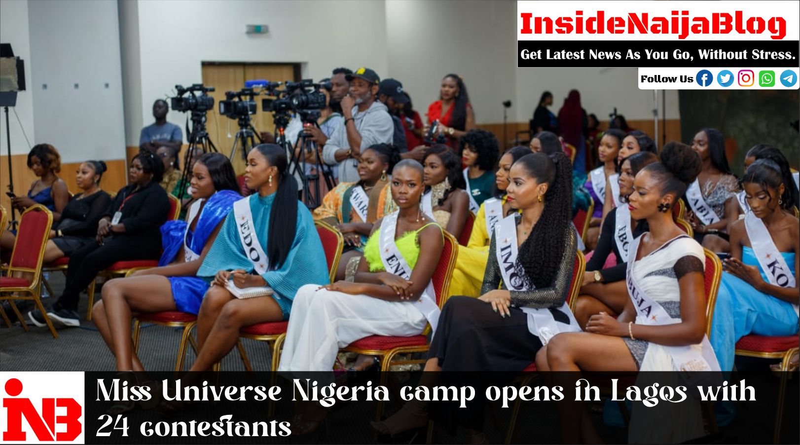 Miss Universe Nigeria camp opens in Lagos with 24 contestants