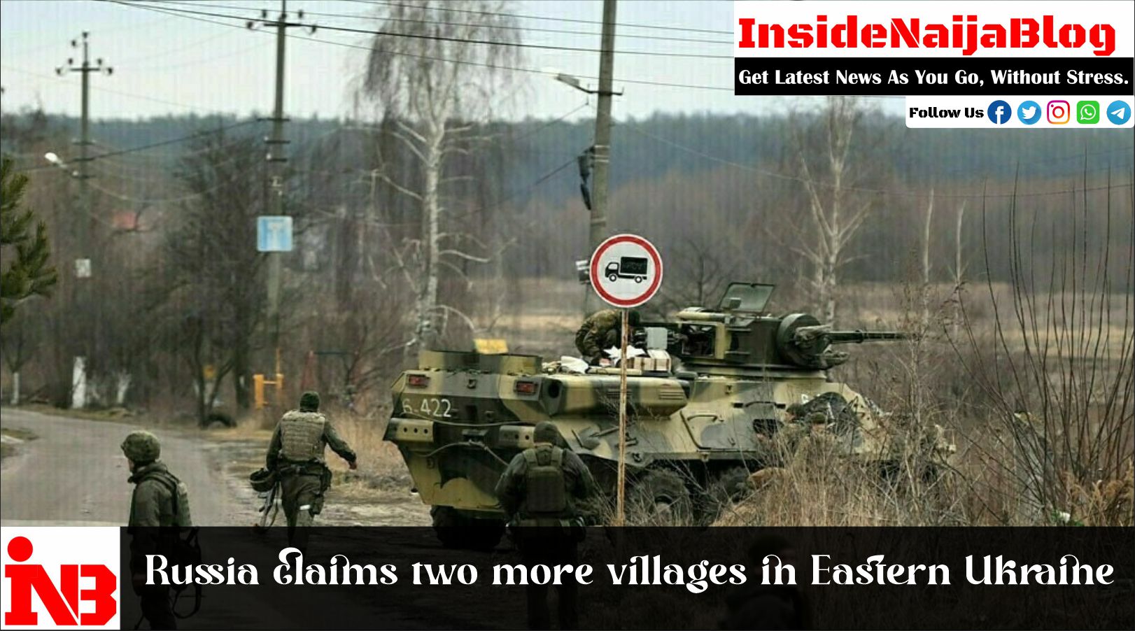 Russia claims two more villages in Eastern Ukraine