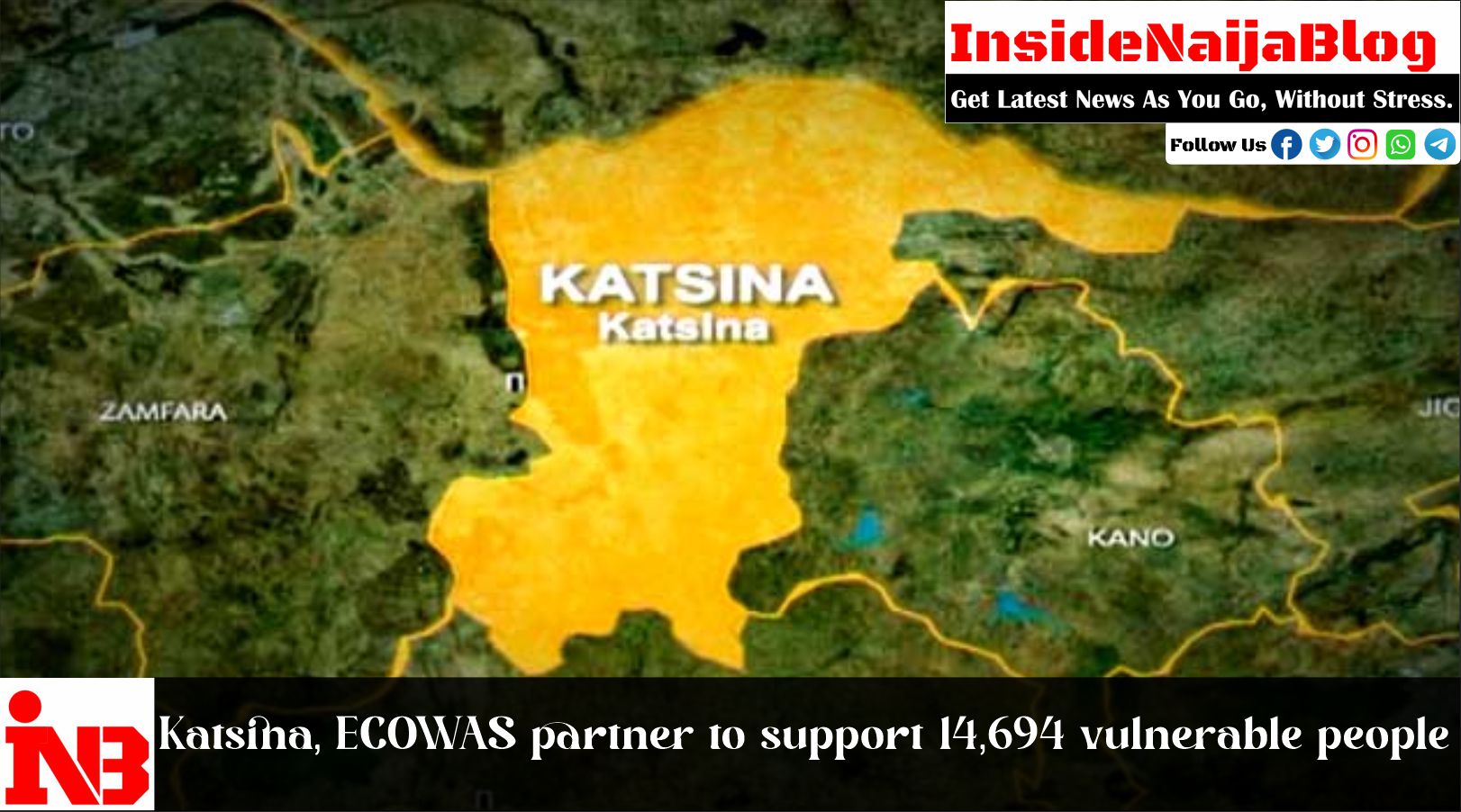 Katsina, ECOWAS partner to support 14,694 vulnerable people
