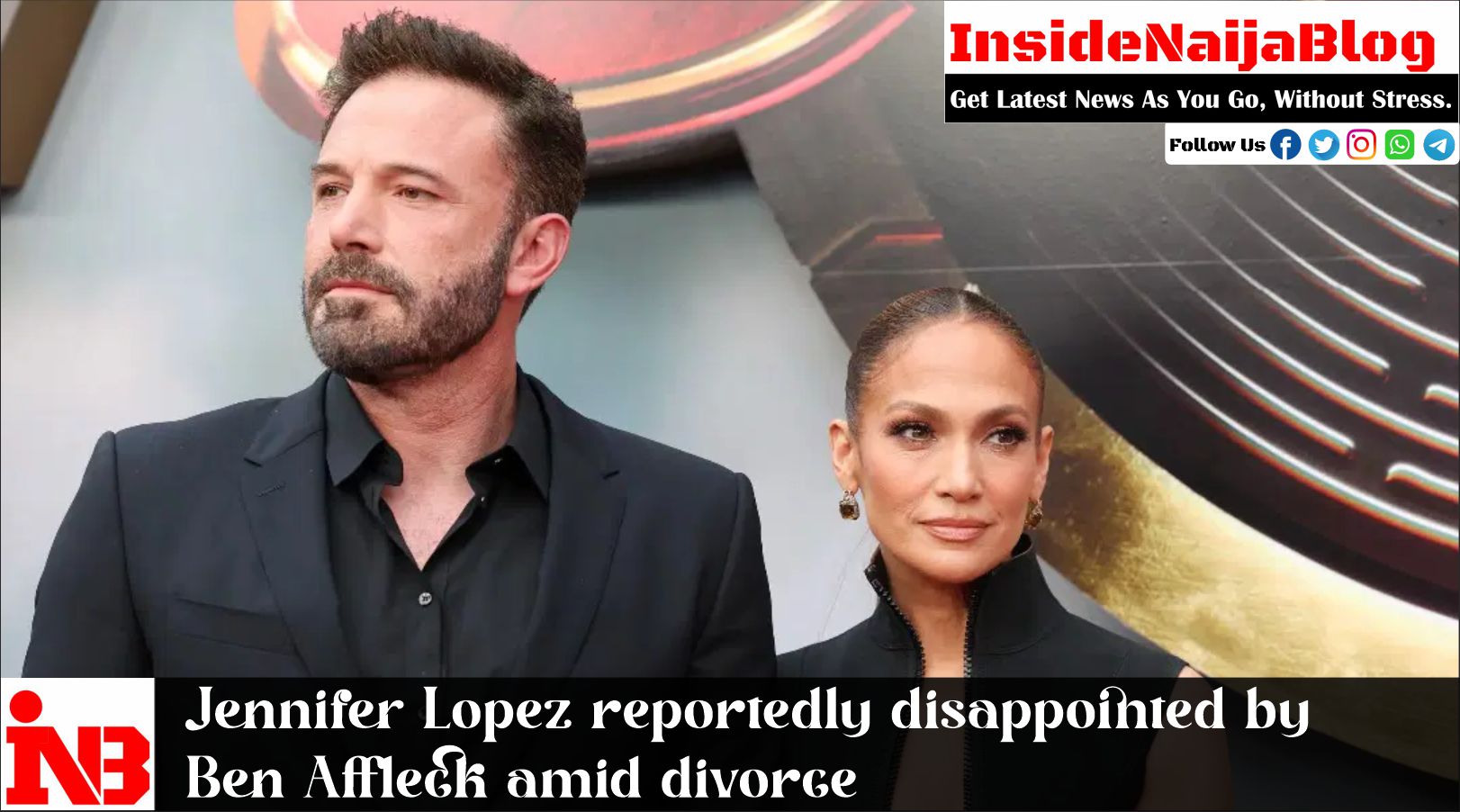 Jennifer Lopez reportedly disappointed by Ben Affleck amid divorce