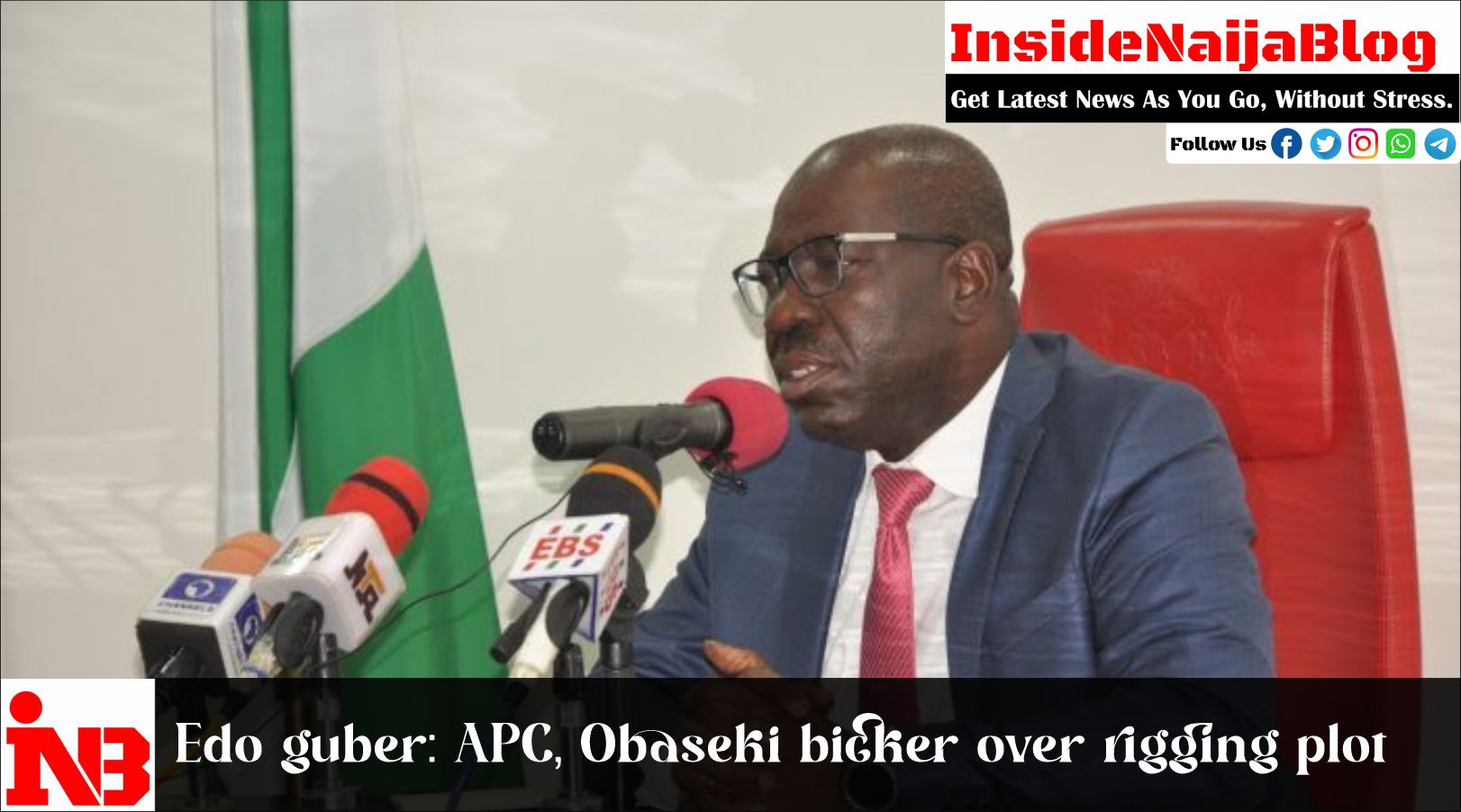 Edo guber: APC, Obaseki bicker over rigging plot