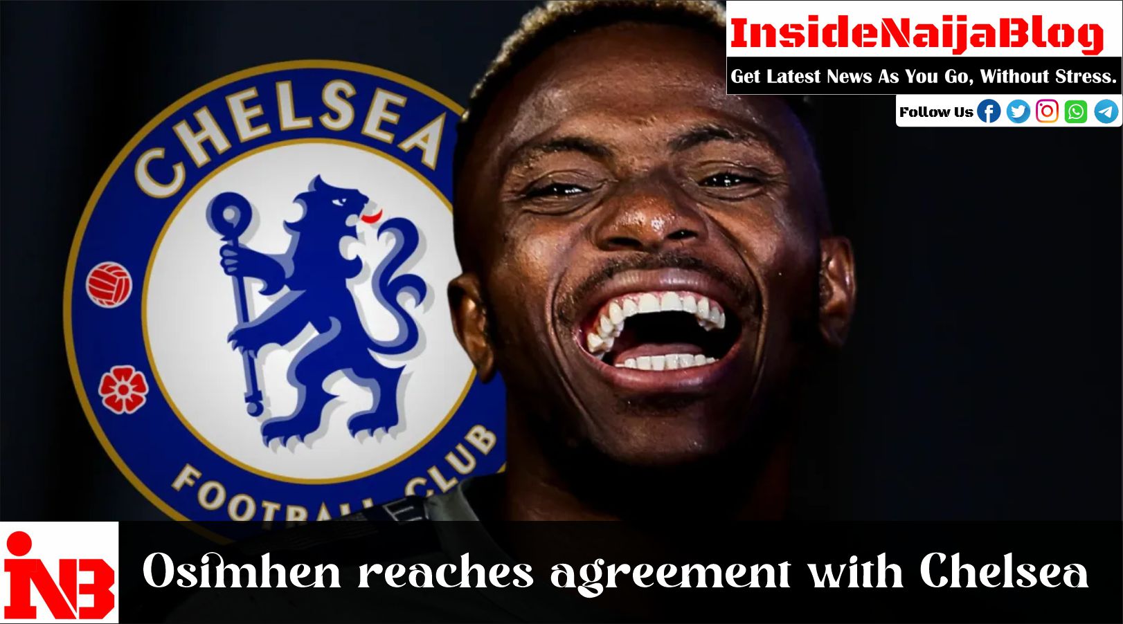Osimhen reaches agreement with Chelsea