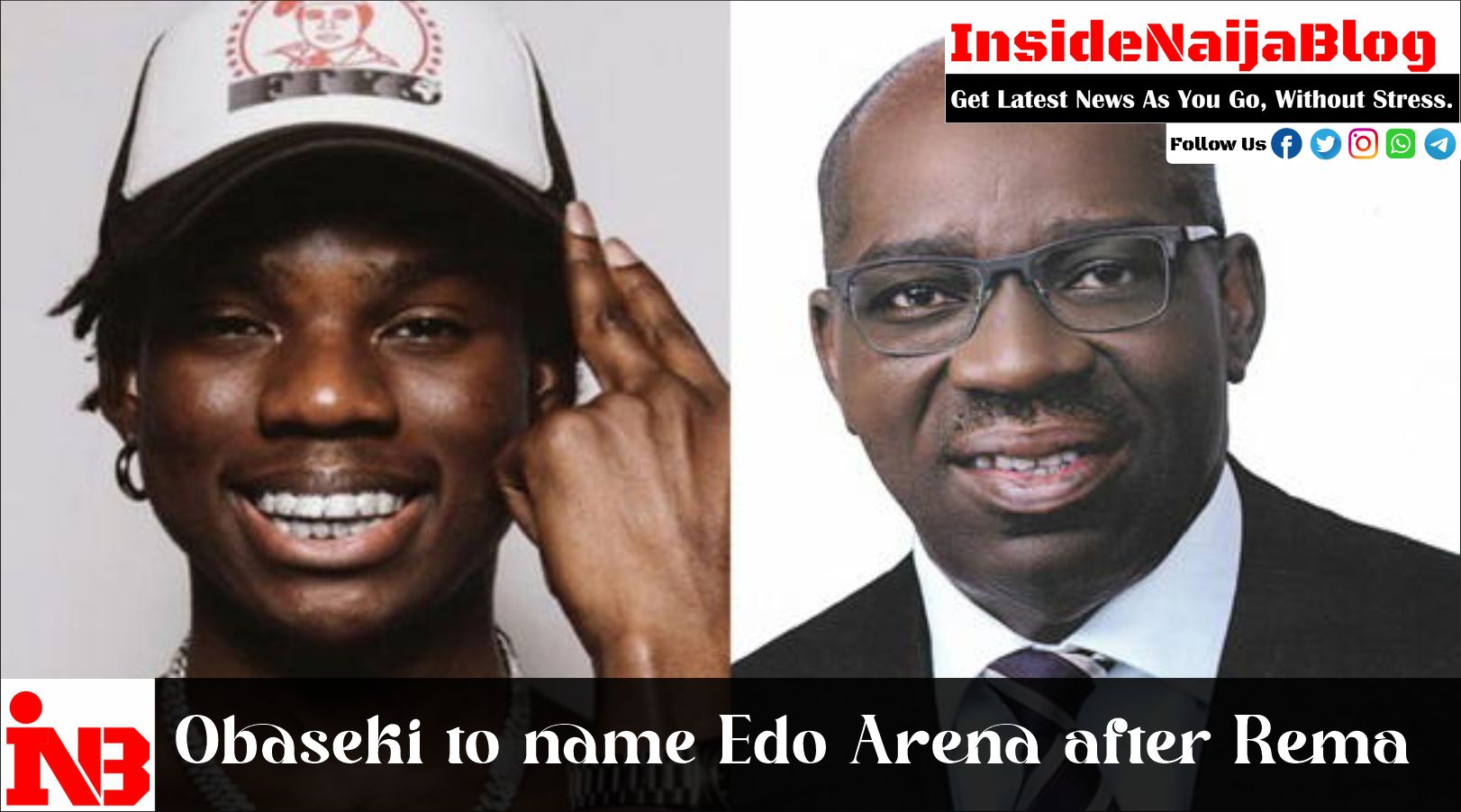 Obaseki to name Edo Arena after Rema