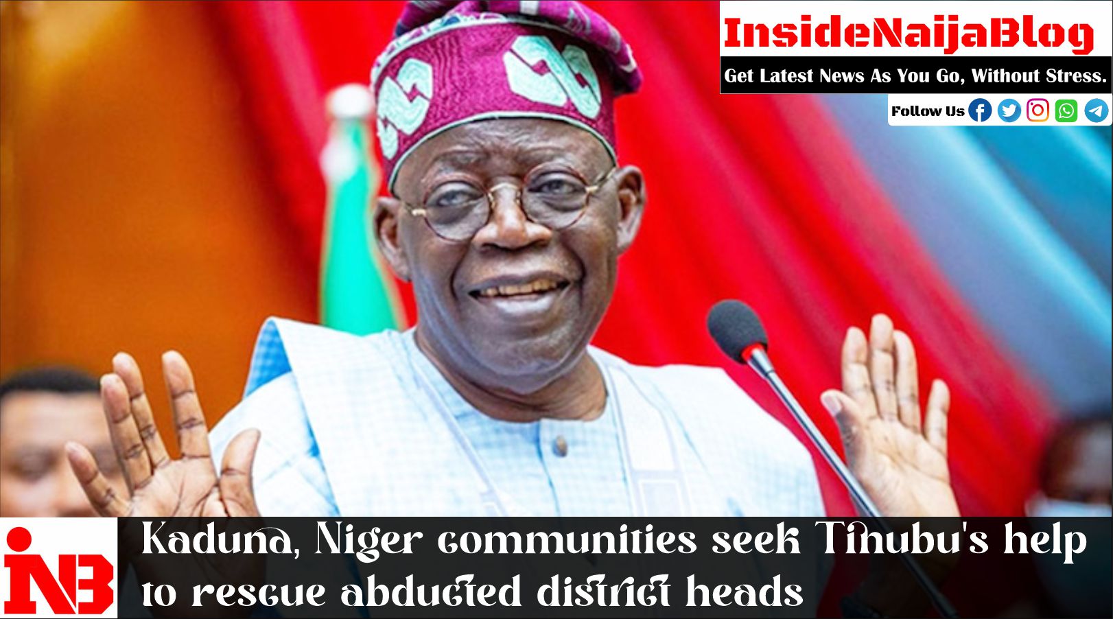 Kaduna, Niger communities seek Tinubu’s help to rescue abducted district heads