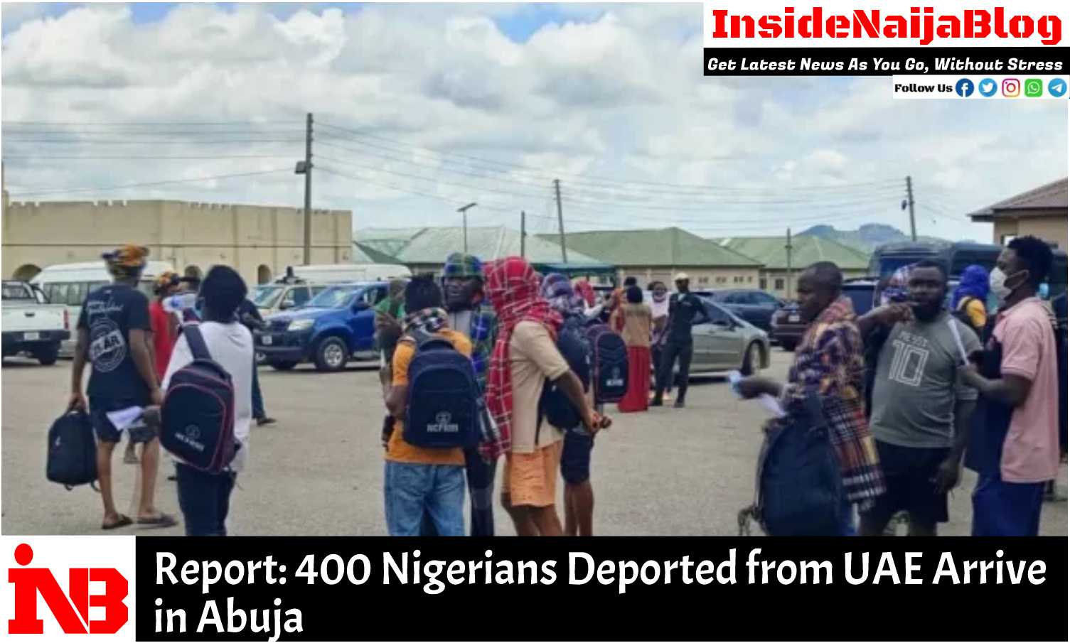 Report: 400 Nigerians Deported from UAE Arrive in Abuja