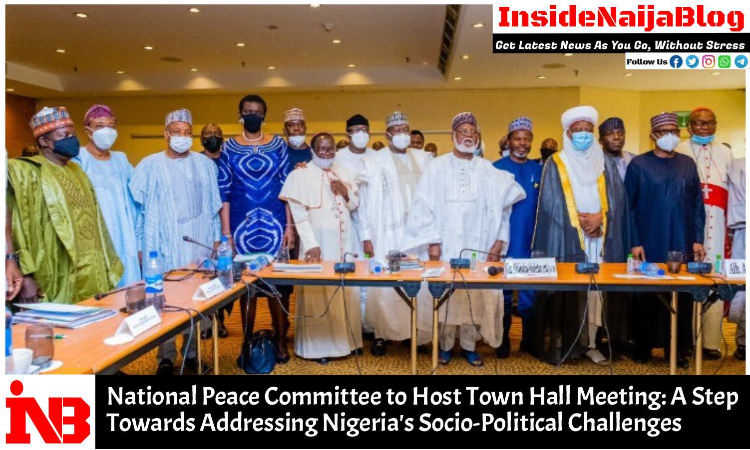 National Peace Committee to Host Town Hall Meeting: A Step Towards Addressing Nigeria’s Socio-Political Challenges