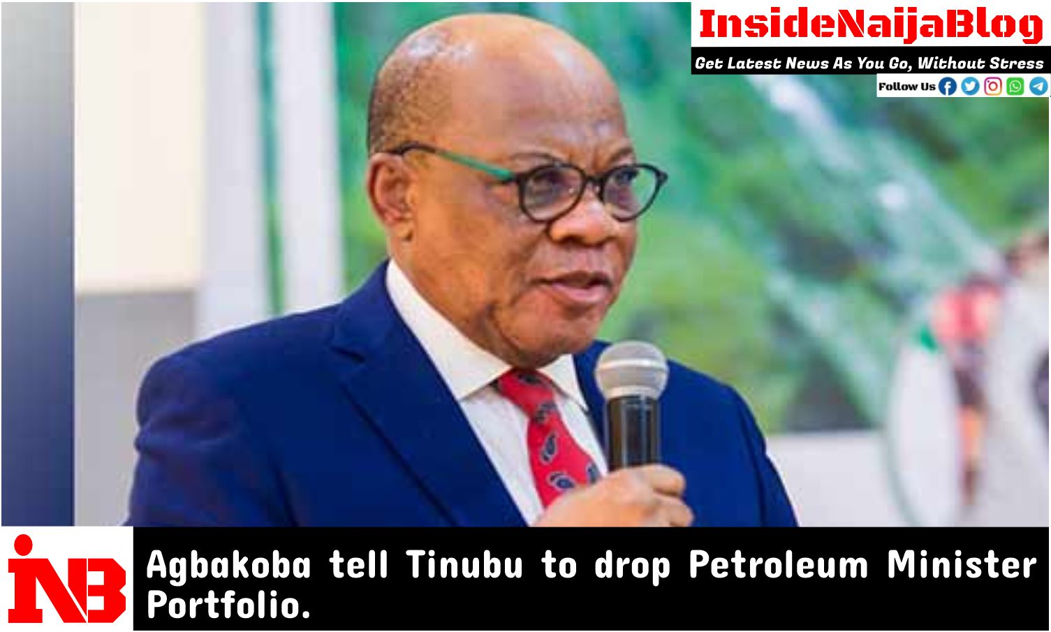 Agbakoba tell Tinubu to drop Petroleum MinisterPortfolio.