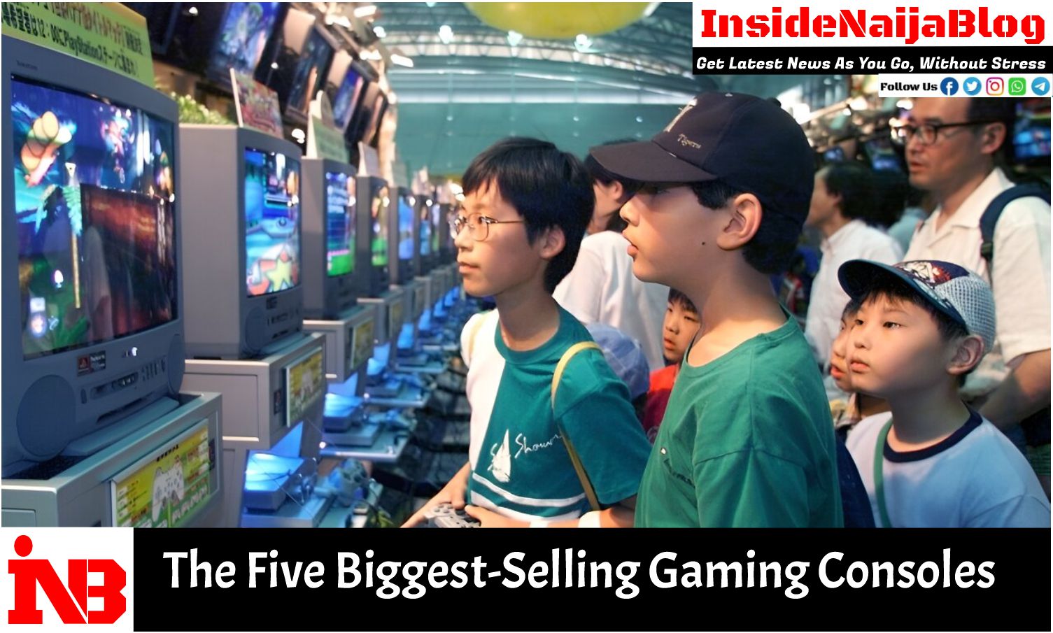 The Five Biggest-Selling Gaming Consoles