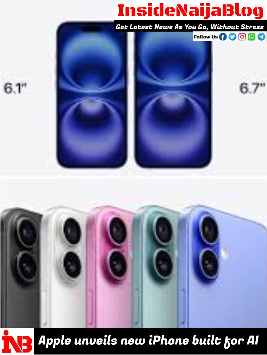 Apple Unveils New iPhone Built For AI