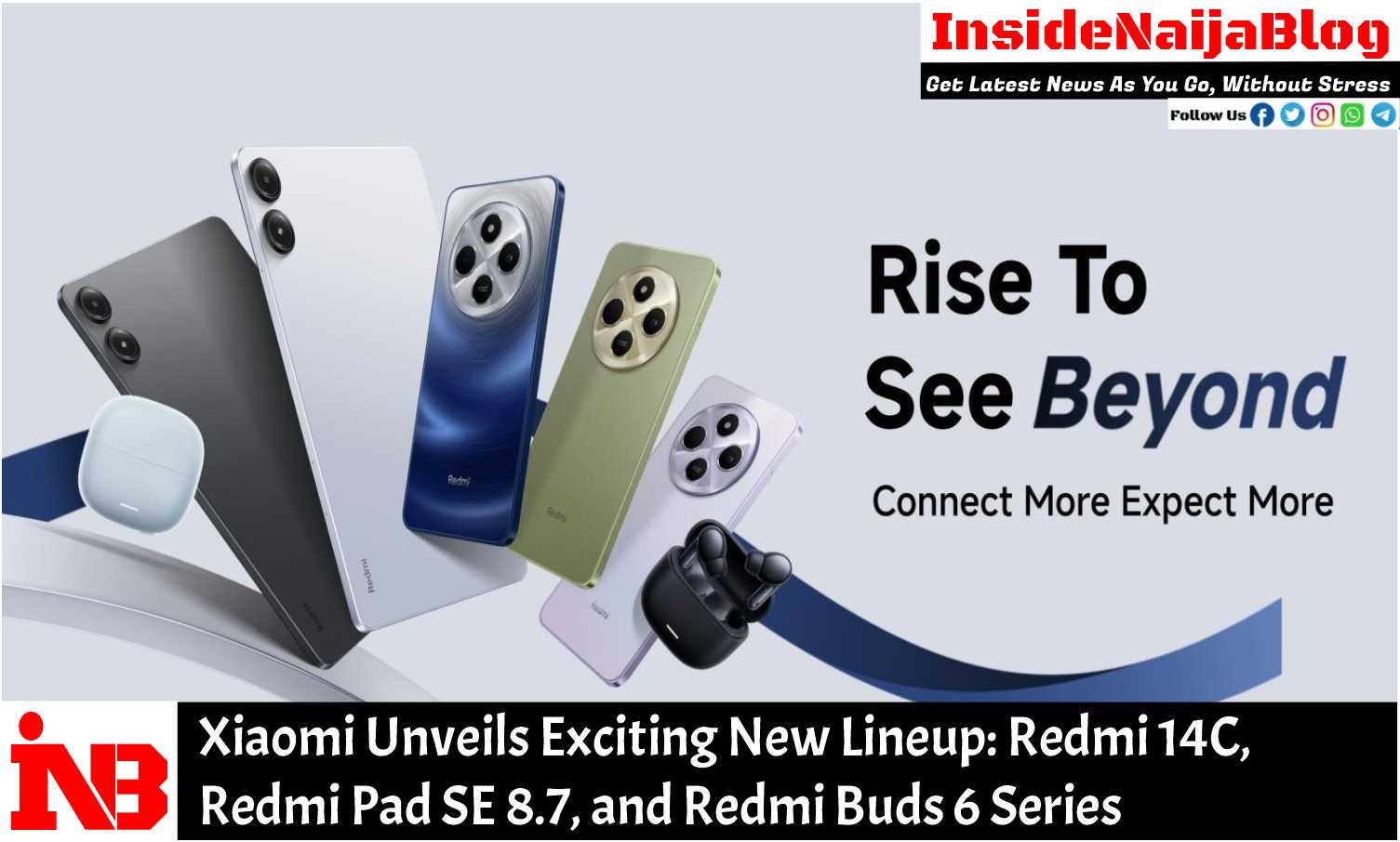 Xiaomi Unveils Exciting New Lineup: Redmi 14C, Redmi Pad SE 8.7, and Redmi Buds 6 Series