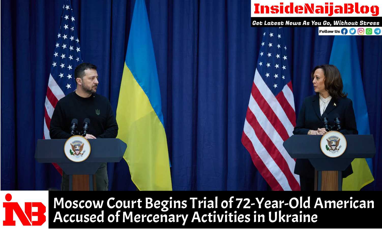 Moscow Court Begins Trial of 72-Year-Old American Accused of Mercenary Activities in Ukraine
