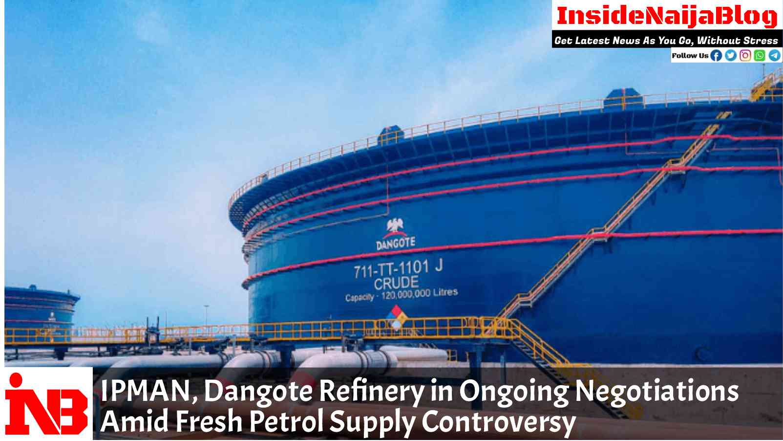 IPMAN: Dangote Refinery in Ongoing Negotiations Amid Fresh Petrol Supply Controversy