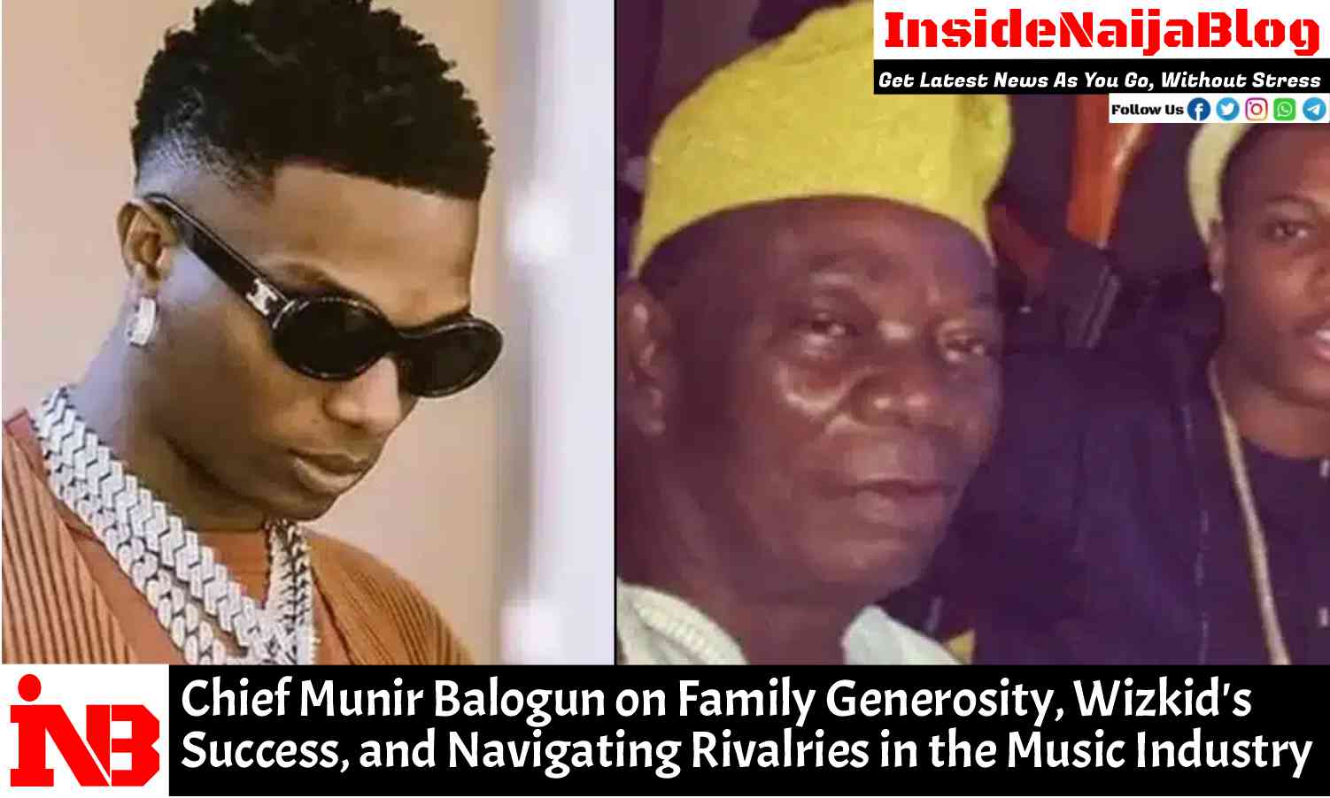 Chief Munir Balogun on Family Generosity, Wizkid’s Success, and Navigating Rivalries in the Music Industry