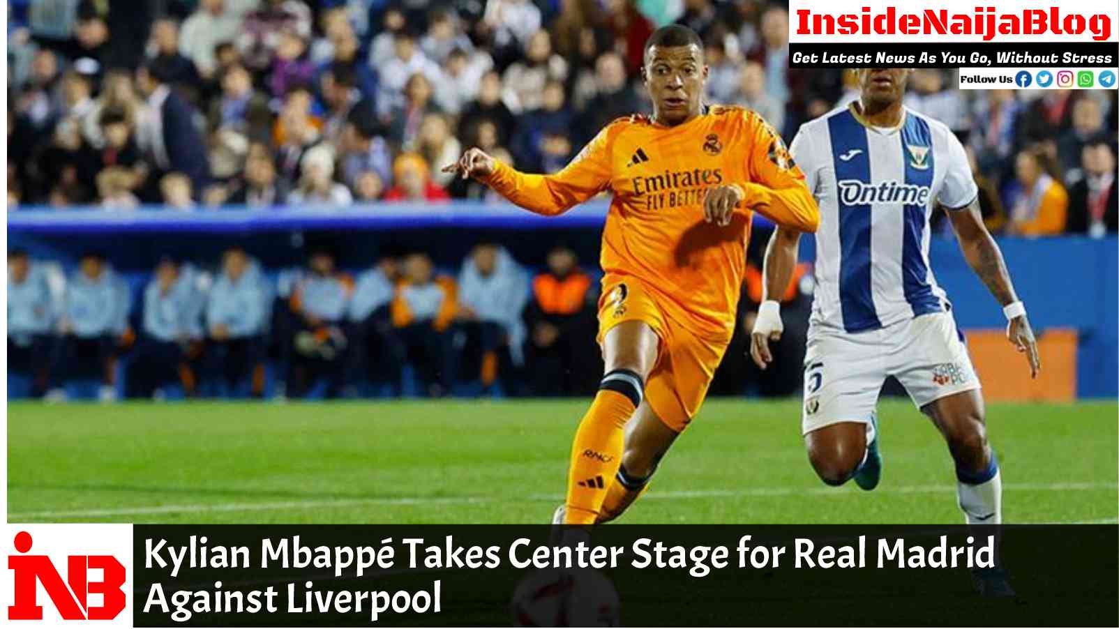 Kylian Mbappé Takes Center Stage for Real Madrid Against Liverpool