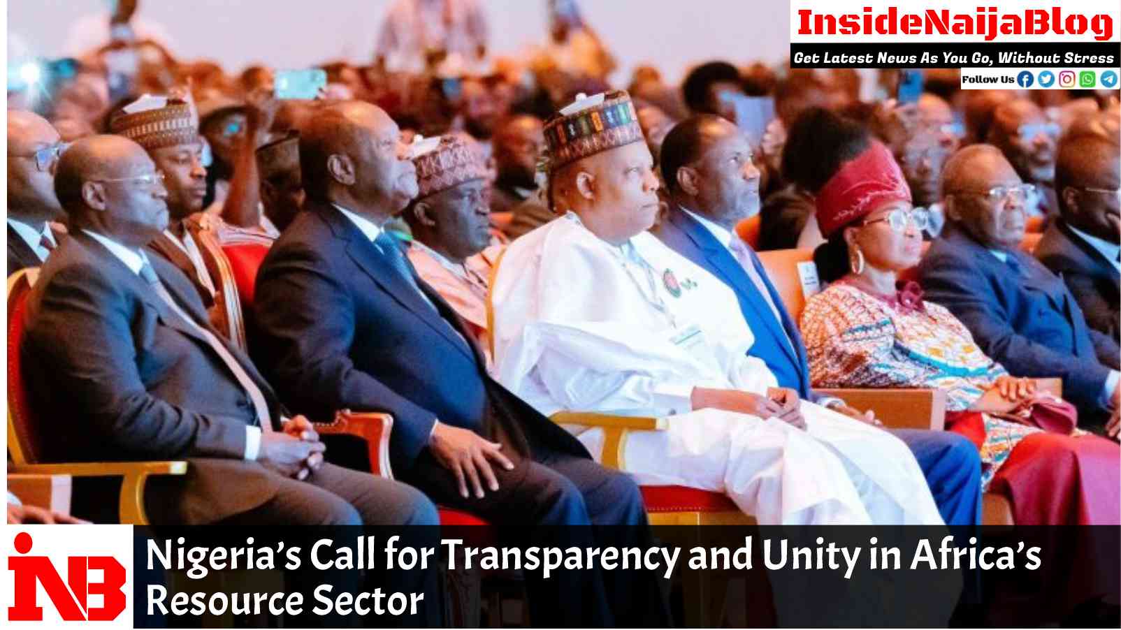 Nigeria’s Call for Transparency and Unity in Africa’s Resource Sector
