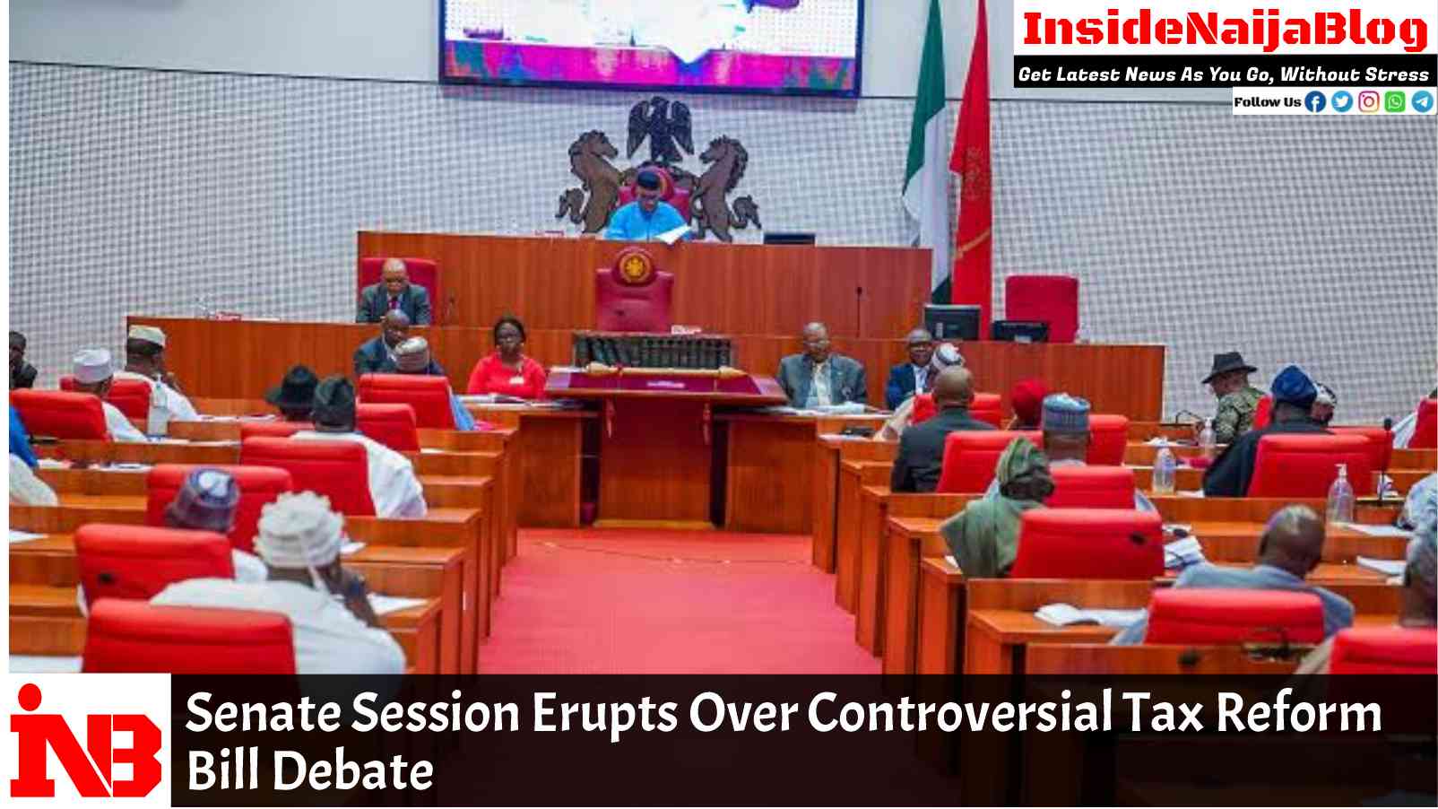 Senate Session Erupts Over Controversial Tax Reform Bill Debate