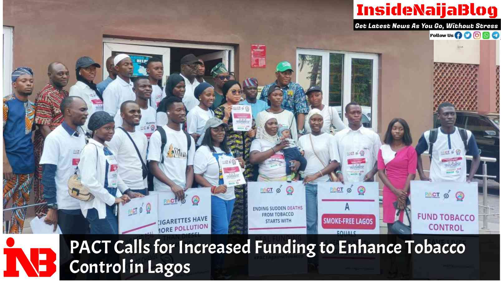 PACT Calls for Increased Funding to Enhance Tobacco Control in Lagos