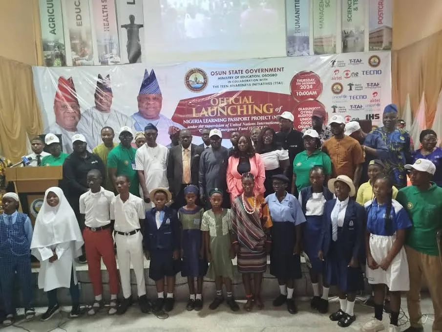 UNICEF Launches Nigeria Learning Passport in Osun to Enhance Education Access