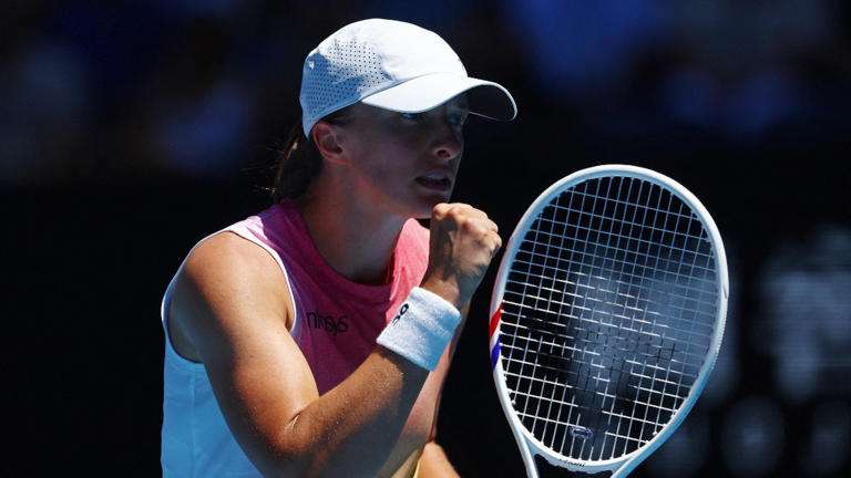 Iga Swiatek Dominates Raducanu as Monfils Pulls Off Stunning Victory at Australian Open