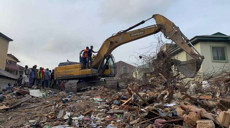 Lagos State Government Cracks Down on Illegal Building Constructions on Lagos Island