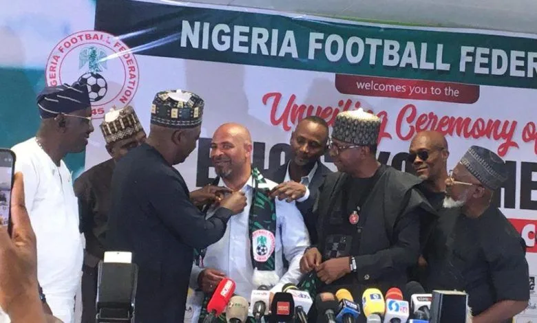 Eric Chelle Unveiled as Super Eagles Coach