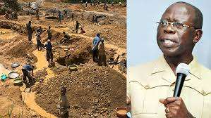 Oshiomhole Insists Some Retired Generals Are Behind Nigeria’s Mineral Theft